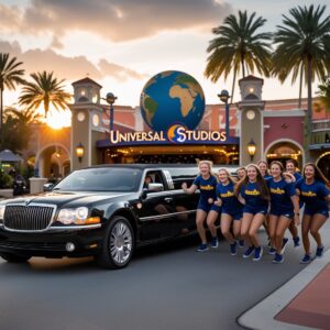 Luxury Limo to Universal Studios