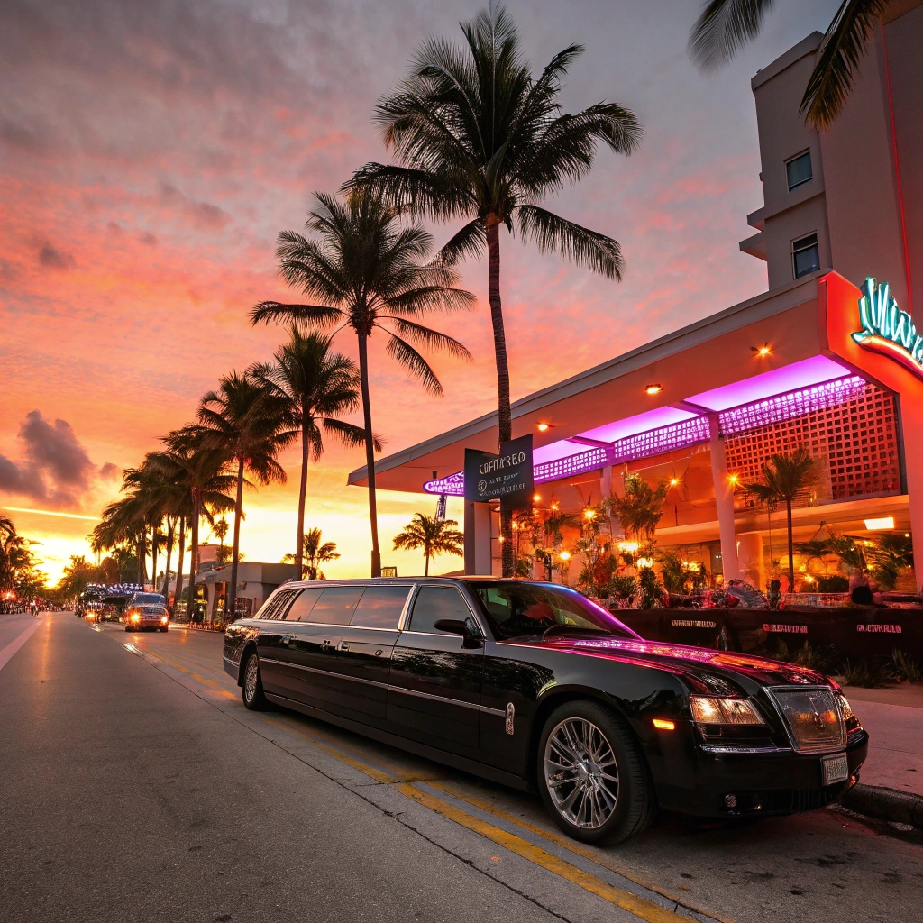 Miamis Hottest Nights VIP Beach Club & Event Transportation with Hi88Limo
