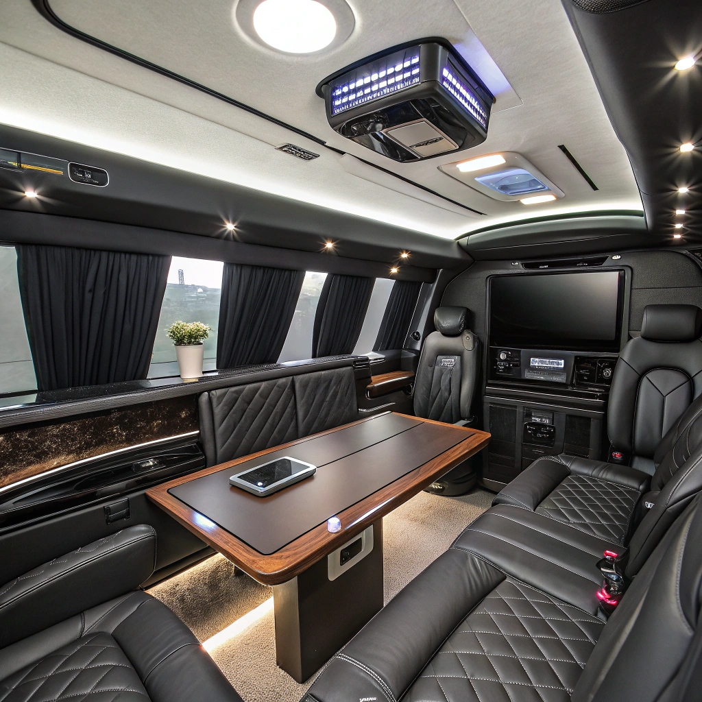 Power Your Presentations AV Limos for Seamless Corporate Travel