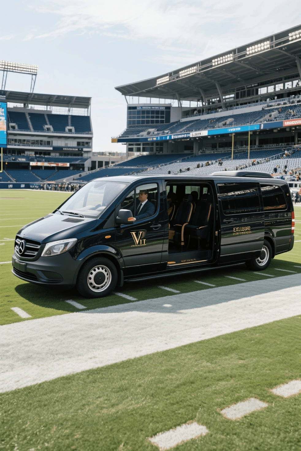VIP stadium rides airport transfers