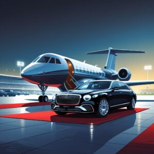 VIP stadium rides airport transfers