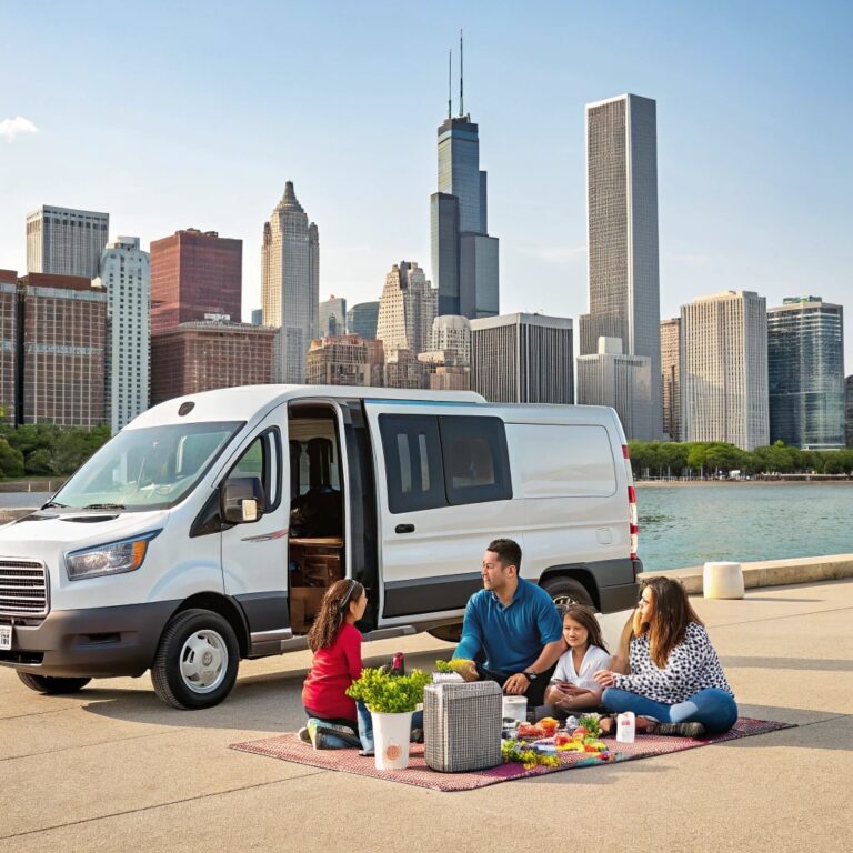 Chicago group van rentals