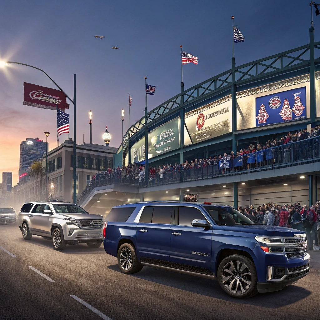 Wrigley Field VIP SUV drop-offs