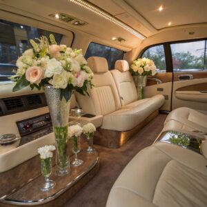 stylish limo interiors