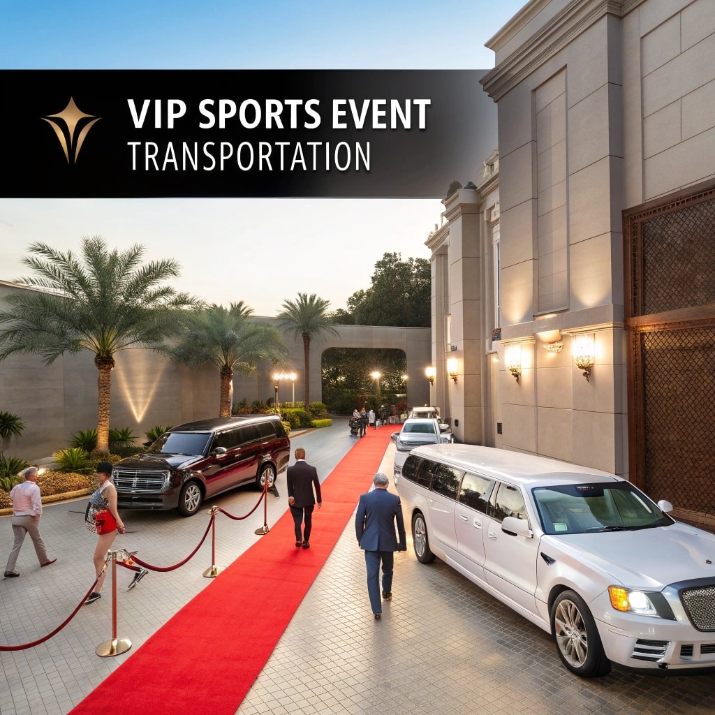 VIP sports event transportation