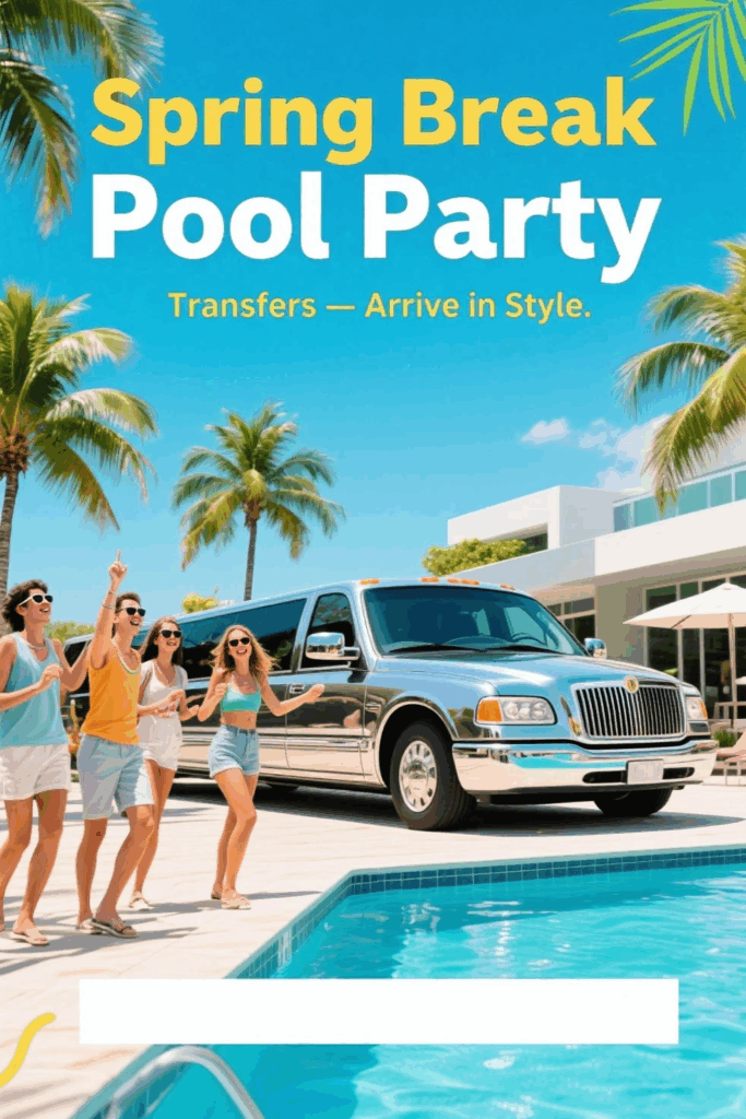 Pool party group transportation