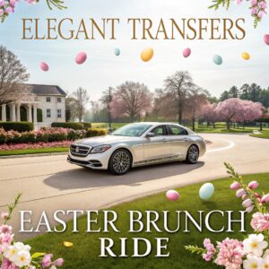 Oak Brook Easter brunch limo

